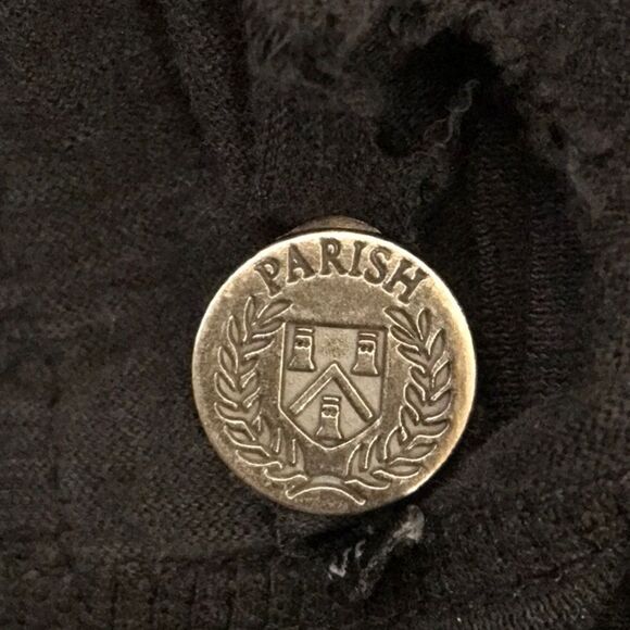 Parish Embroidered Deeds over Words Graphic tee - Picture 6 of 9